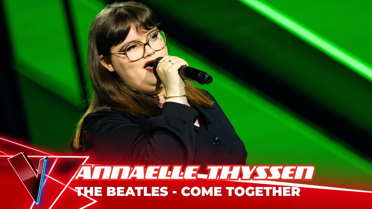 The Beatles - 'Come Together' ● Annaelle Thyssen | Blinds | The Voice Belgique Saison 12
