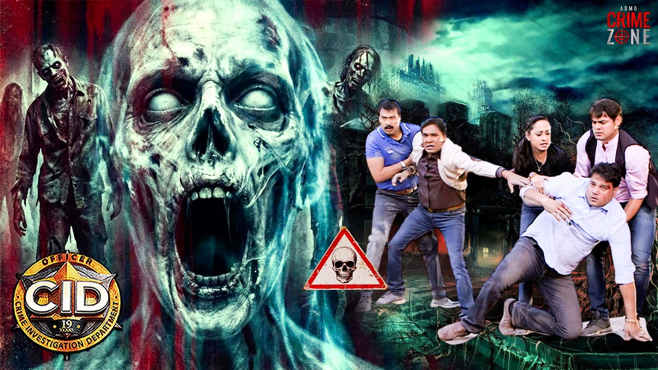 CID के सामने उठ खड़े हुए Zombiees | जिसको देख दया डर कर गिर गया | CID | Ghost | Horror Episode #love