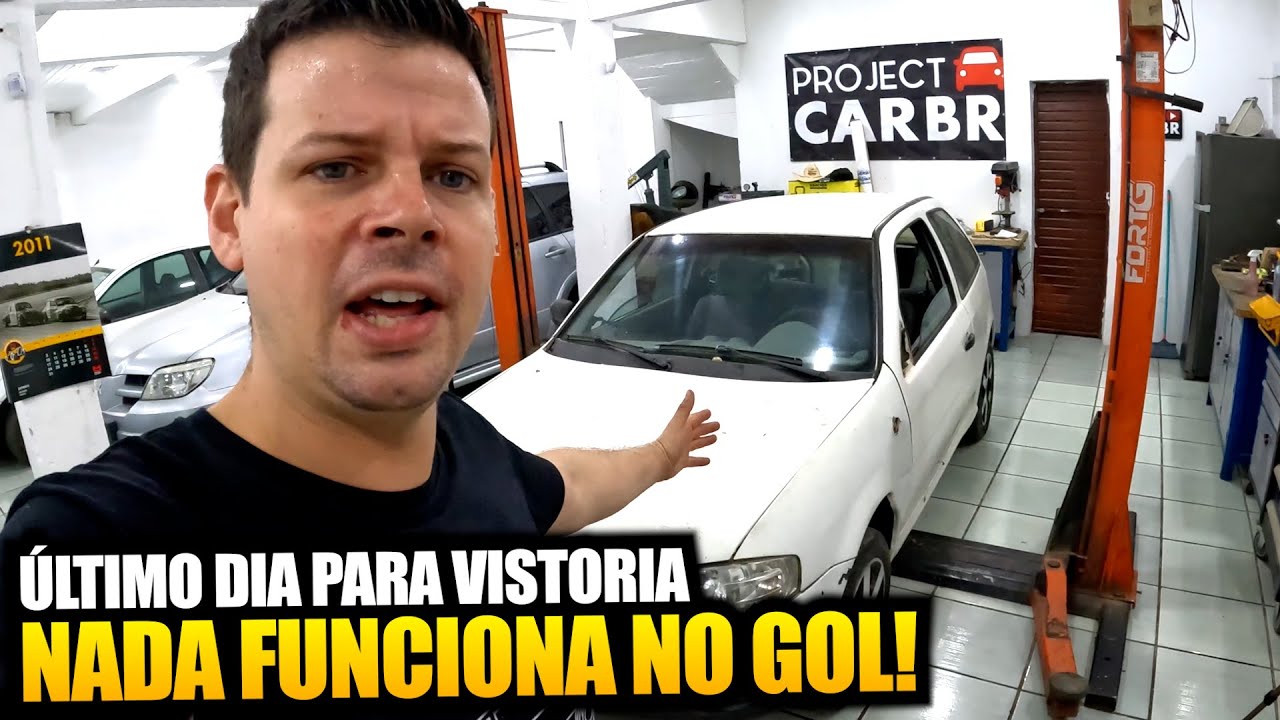 ÚLTIMO DIA PARA FAZER A VISTORIA NO GOL DO LEILÃO E NADA FUNCIONA!