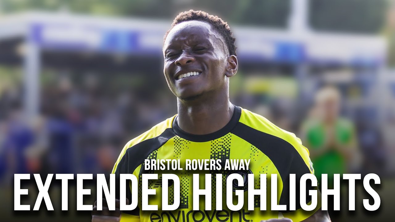 Bristol Rovers 0-1 Harrogate Town Extended Highlights