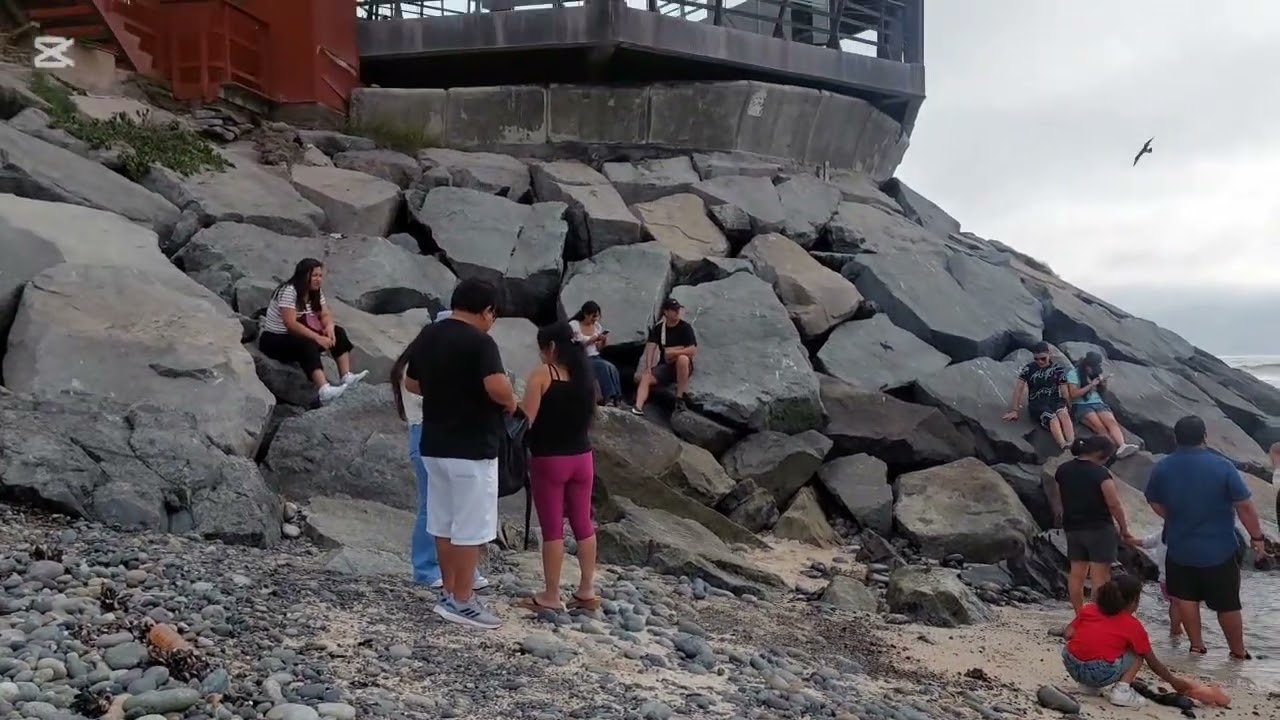 VISITA 🌊 PLAYITA LA PUNTA CALLAO LIMA PERÚ CON LA FAMILIA PARTE 1/2 