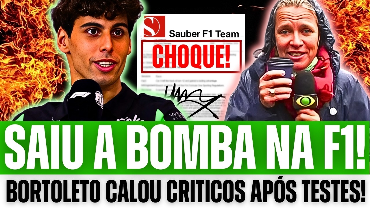 🚨 BORTOLETO FAZ JOGADA DE MESTRE NA AUDI APÓS TESTE DE BARCELONA!