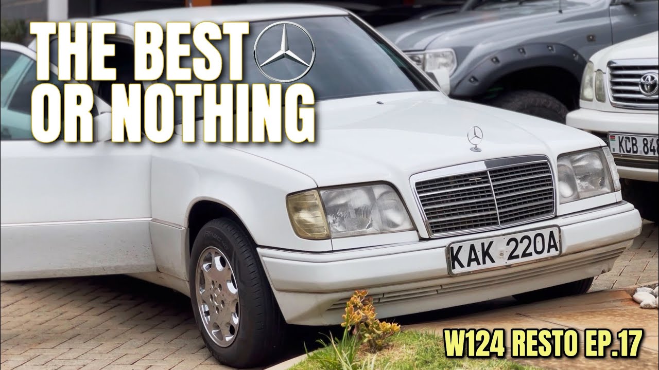 Going back to Simpler Times. Analog. Mechanical. Mercedes-Ben w124. The TimeCapsule of History