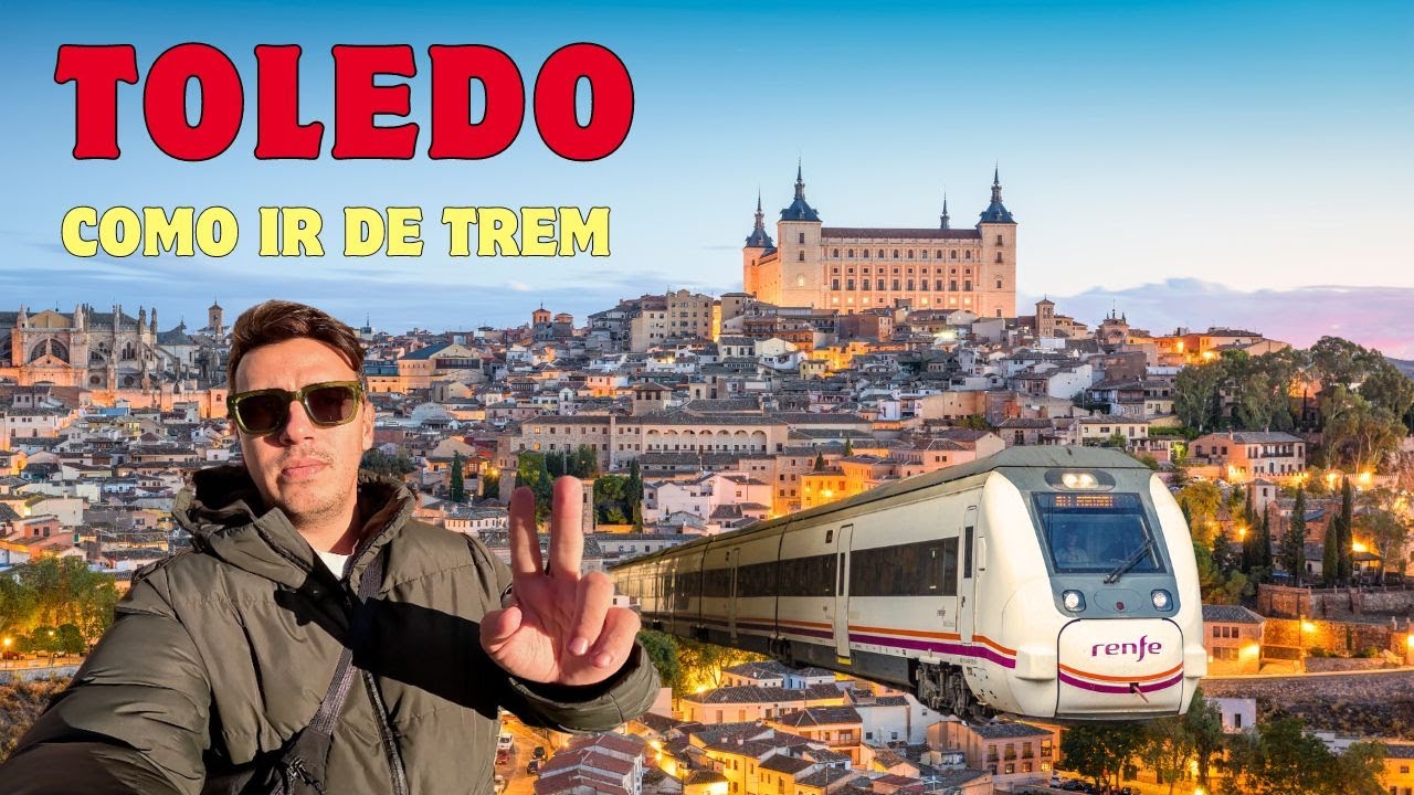 COMO IR DE TREM PARA TOLEDO | Madrid ATOCHA Toledo