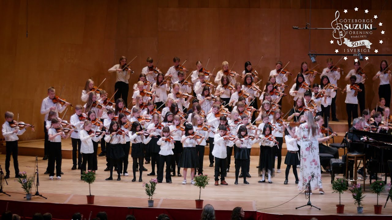 Nationell Suzukigala 2024 – Violin Concerto No. 5 in D Major: Allegro Moderato