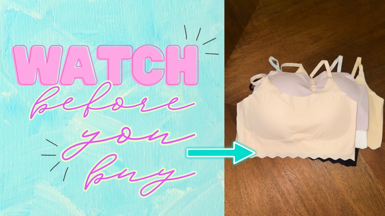 Teen Girls Seamless Training Bra No Show Sports Bra Review