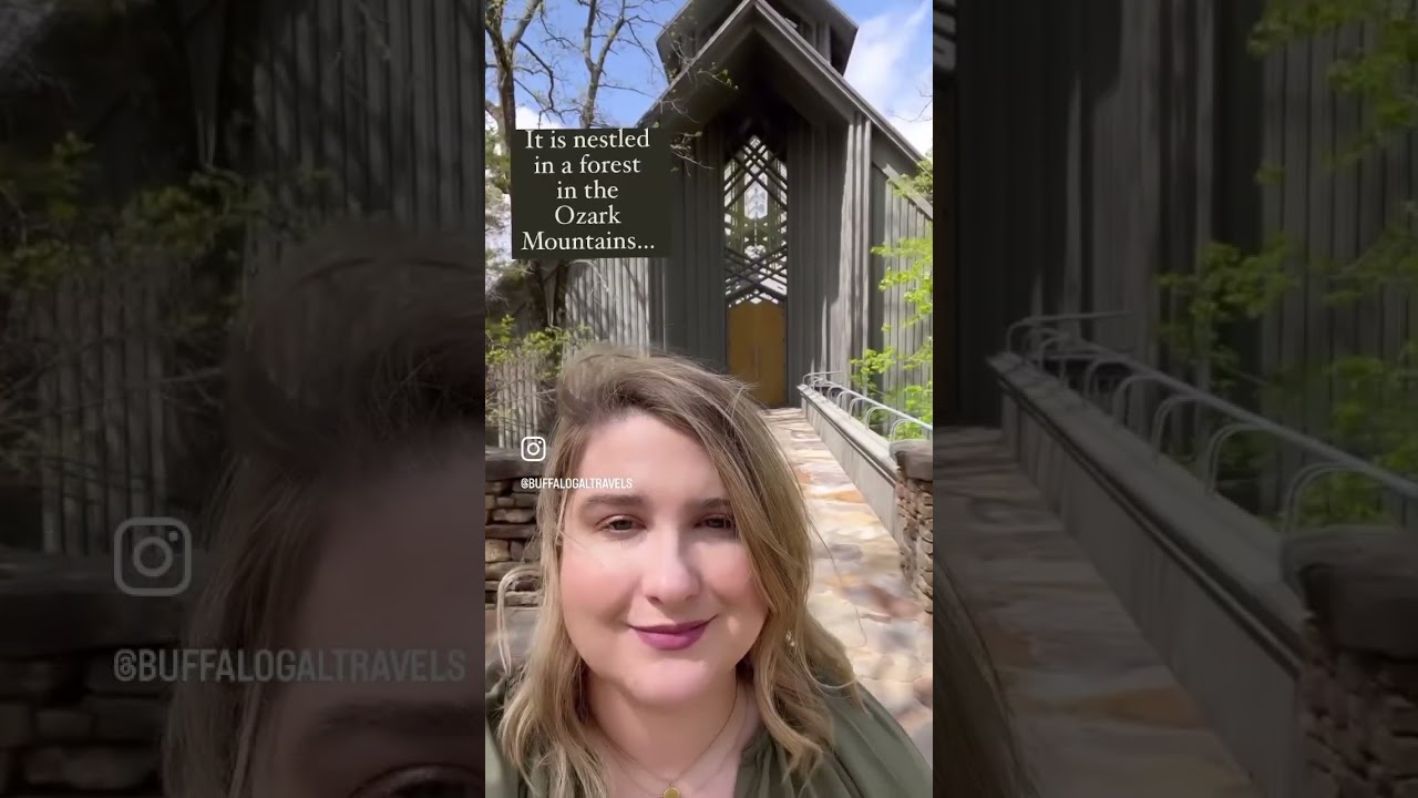This is ✨Thorncrown Chapel✨