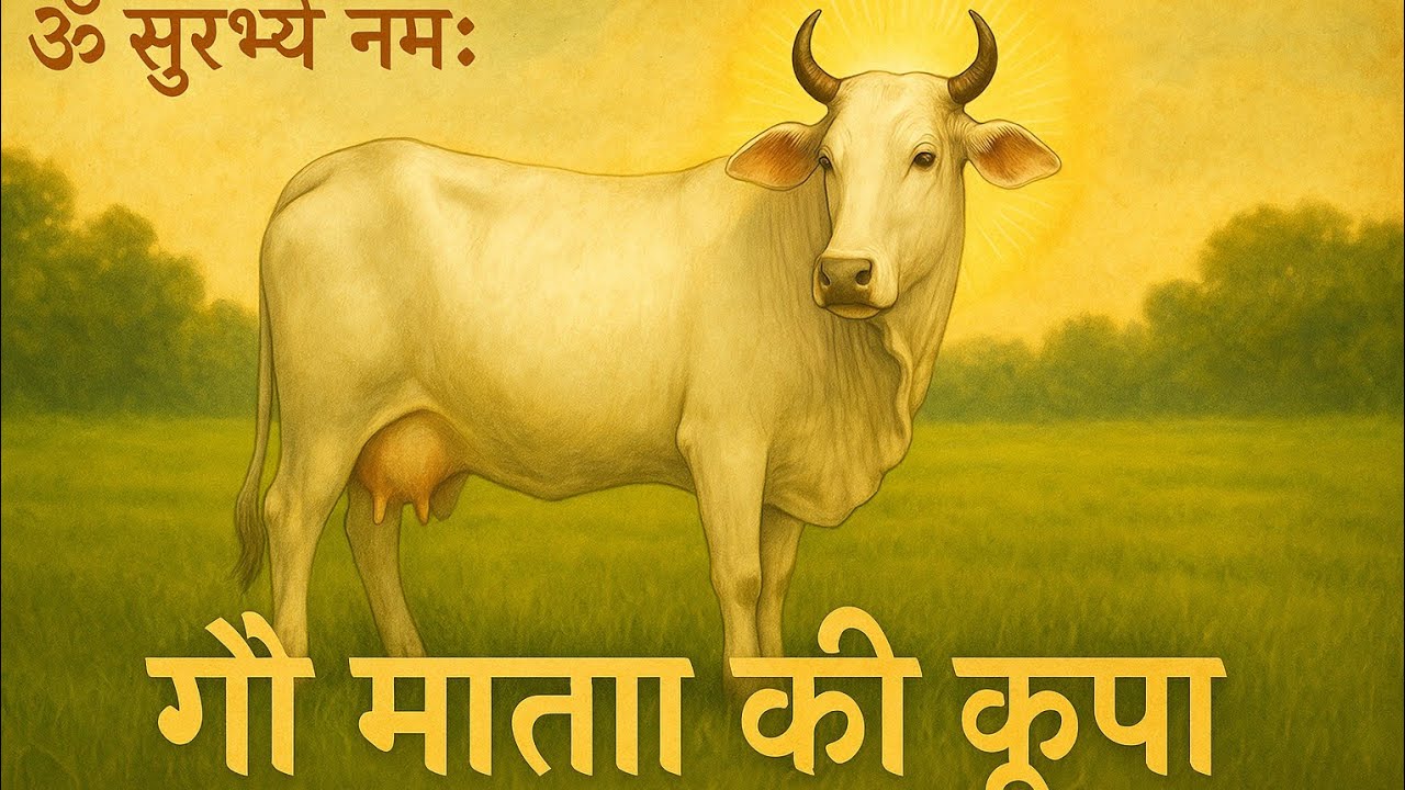 गौ माता की कृपा | Gau mata Mantra explain| Divine Blessing of the Sacred Cow #gaumanta #jaumatanamha