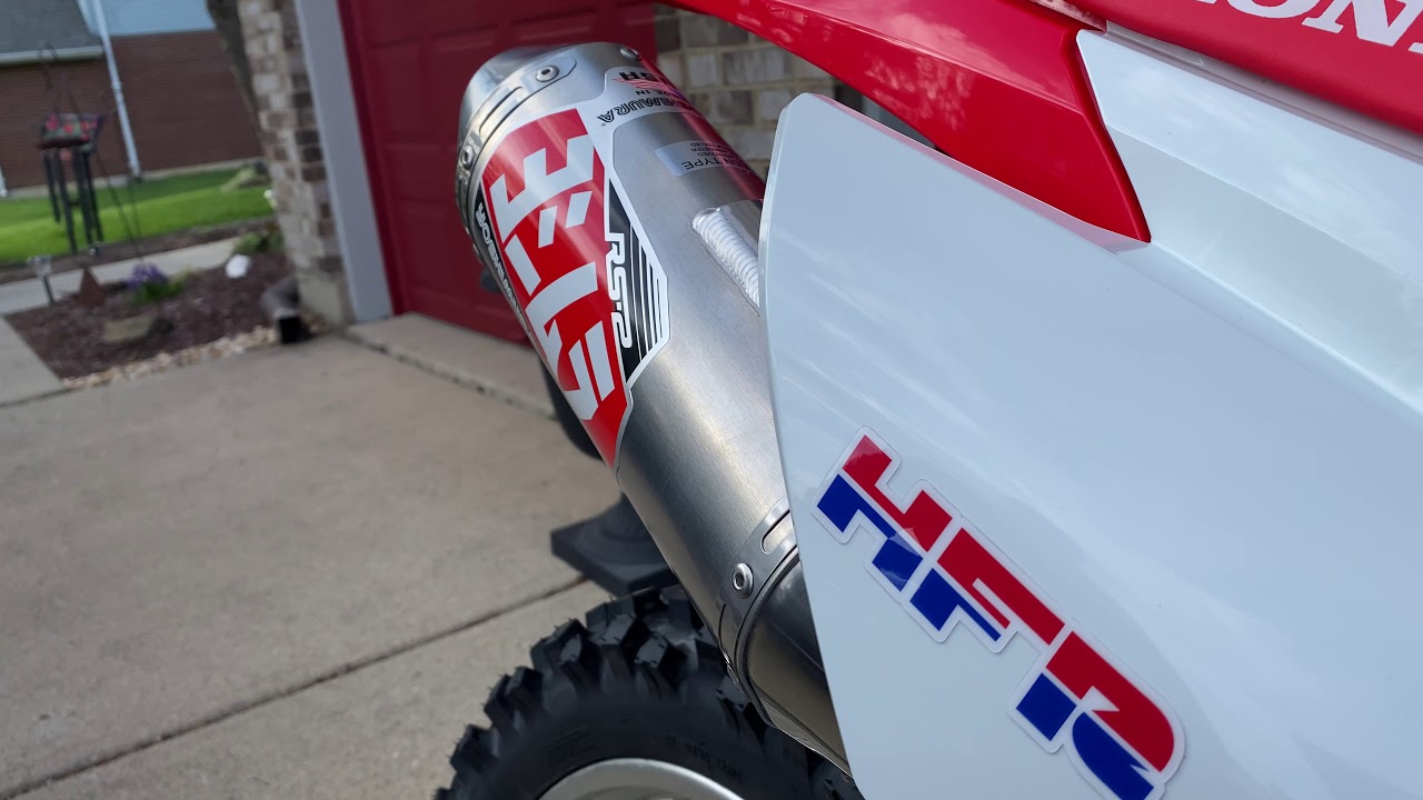 2020 CRF 250F yoshimura exhaust Rs2