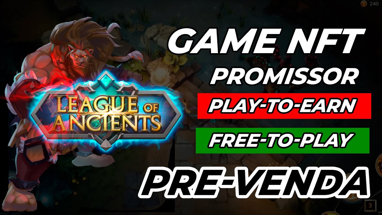 League Of Ancients - Token de Jogo com Muito Potencial na pr&eacute;-venda (Play to Earn)