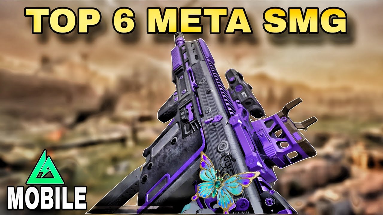 TOP 6 META SMG🔥🥶DELTA FORCE MOBILE SEASON 8 