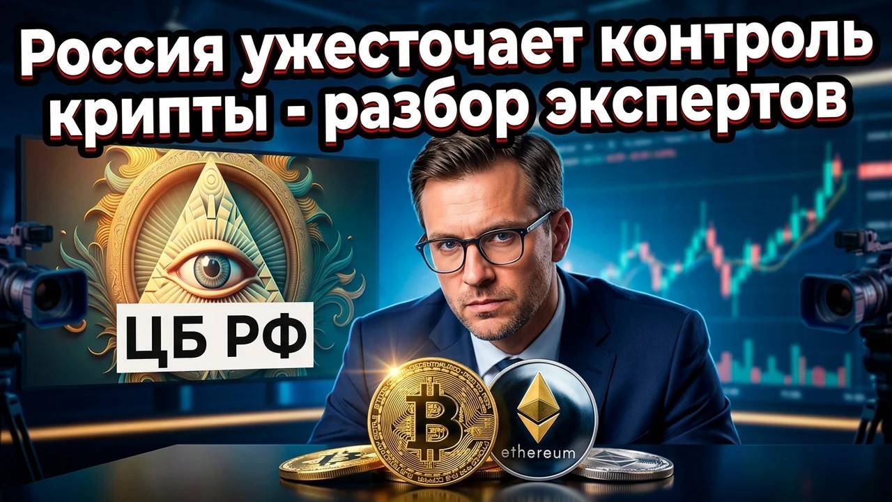 Россия ужесточает контроль крипты - разбор экспертов