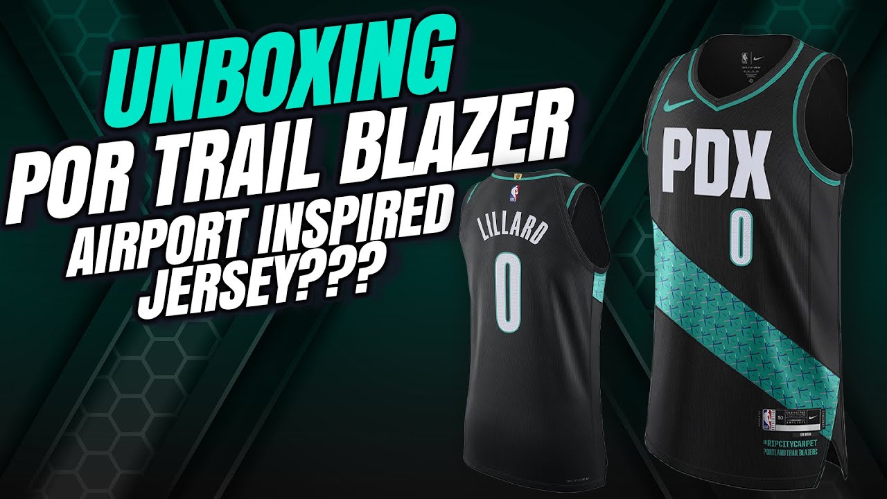 UNBOXING: Damian Lillard Portland Trail Blazers Authentic City Edition Jersey
