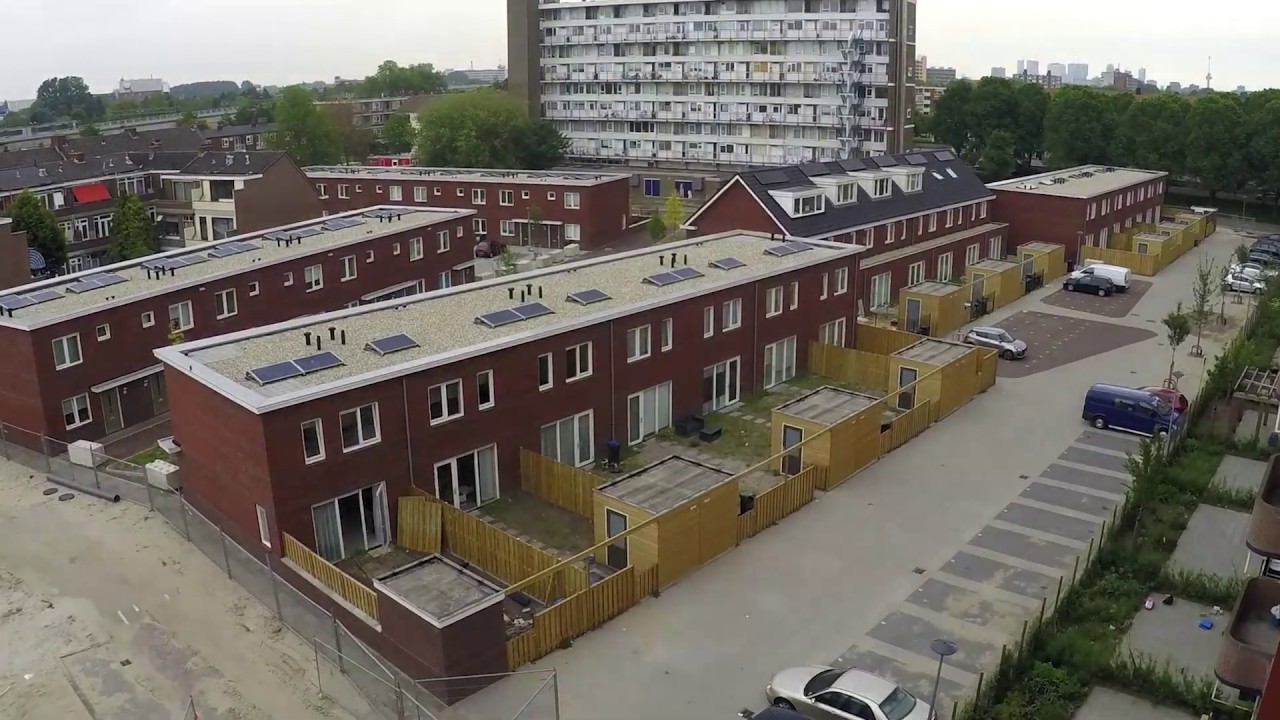 Timelapse nieuwbouwproject De Nieuwe Wetenschappers in Schiedam-Oost