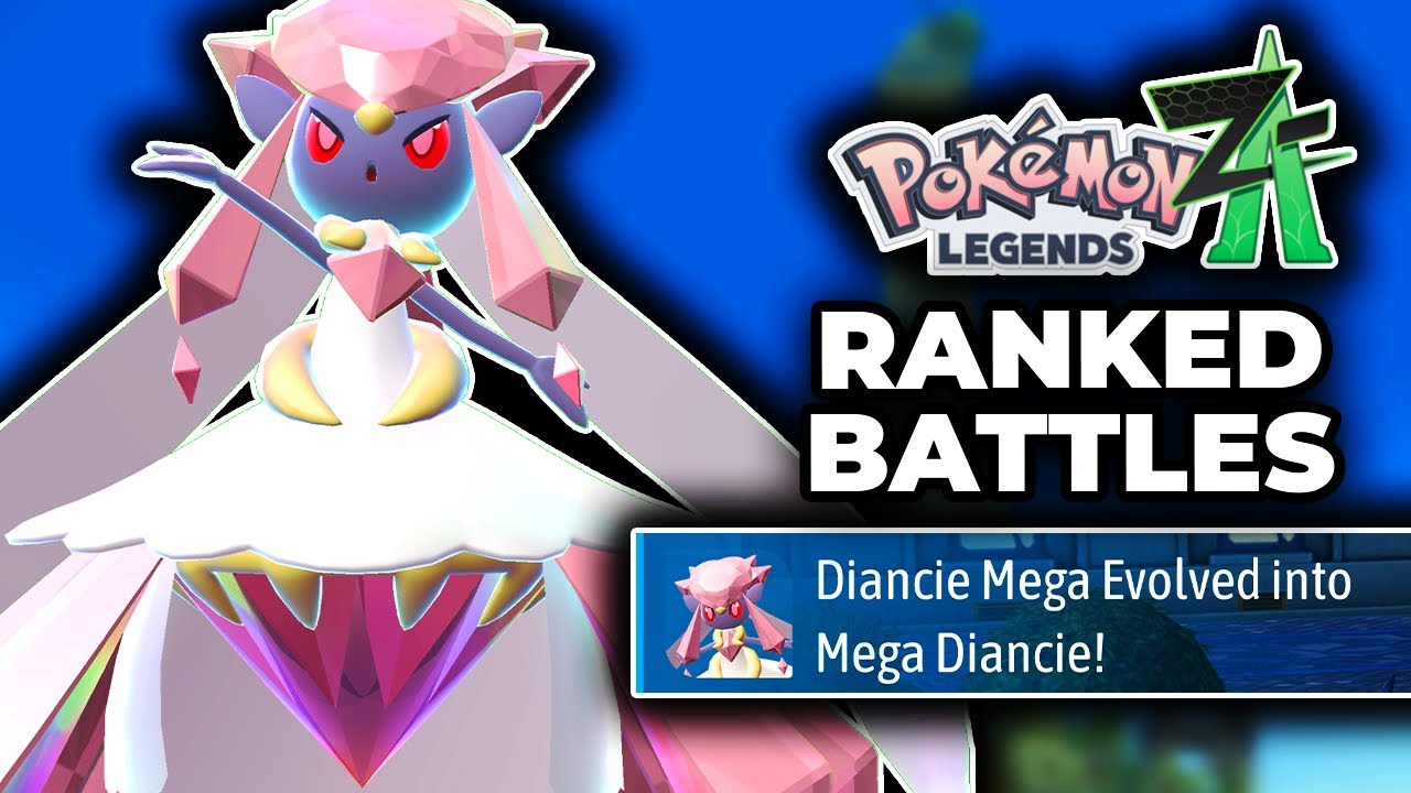 MEGA DIANCIE НАКОНЕЦ-ТО легальна в рейтинговых боях... | Pokemon Legends: Z-A Ranked Battles