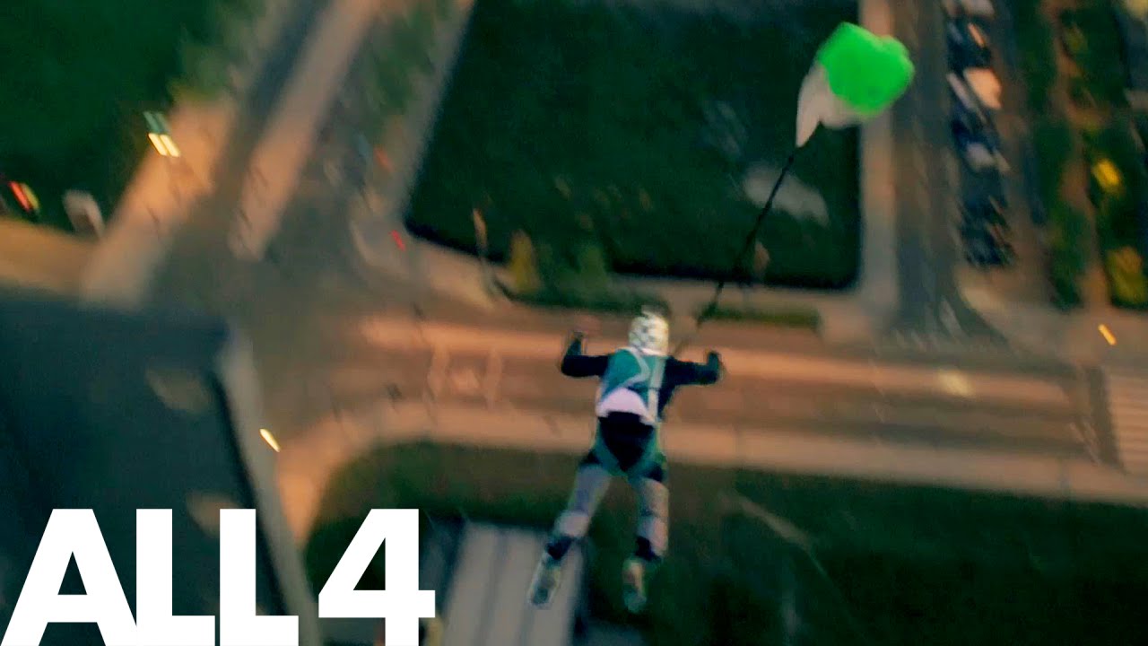 Urban BASE jumping in London | Over The Edge