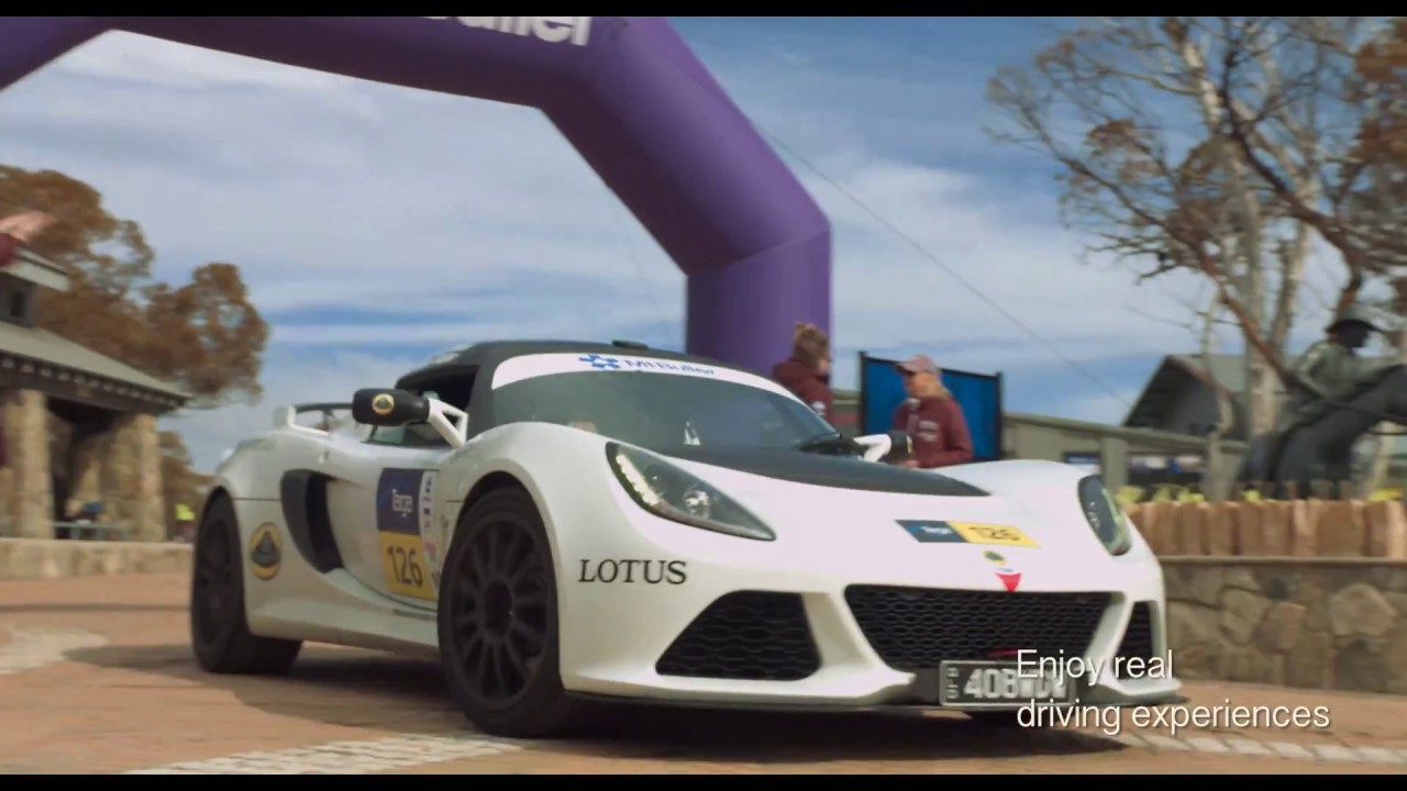 Lotus sports cars at Targa High Country 2016