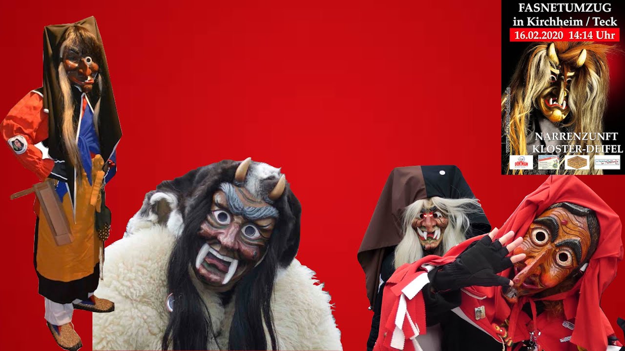 Virtuelle Fasnet 2021 Fasnetsumzug Kirchheim/Teck (mit Pascal Greco und Max Schöbel)