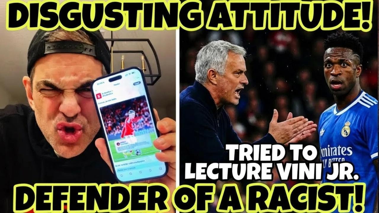 Dance, Vini! Disgusting Behavior, Coach Backs Racist, and Mbappe Furious! Shame on Mourinho!