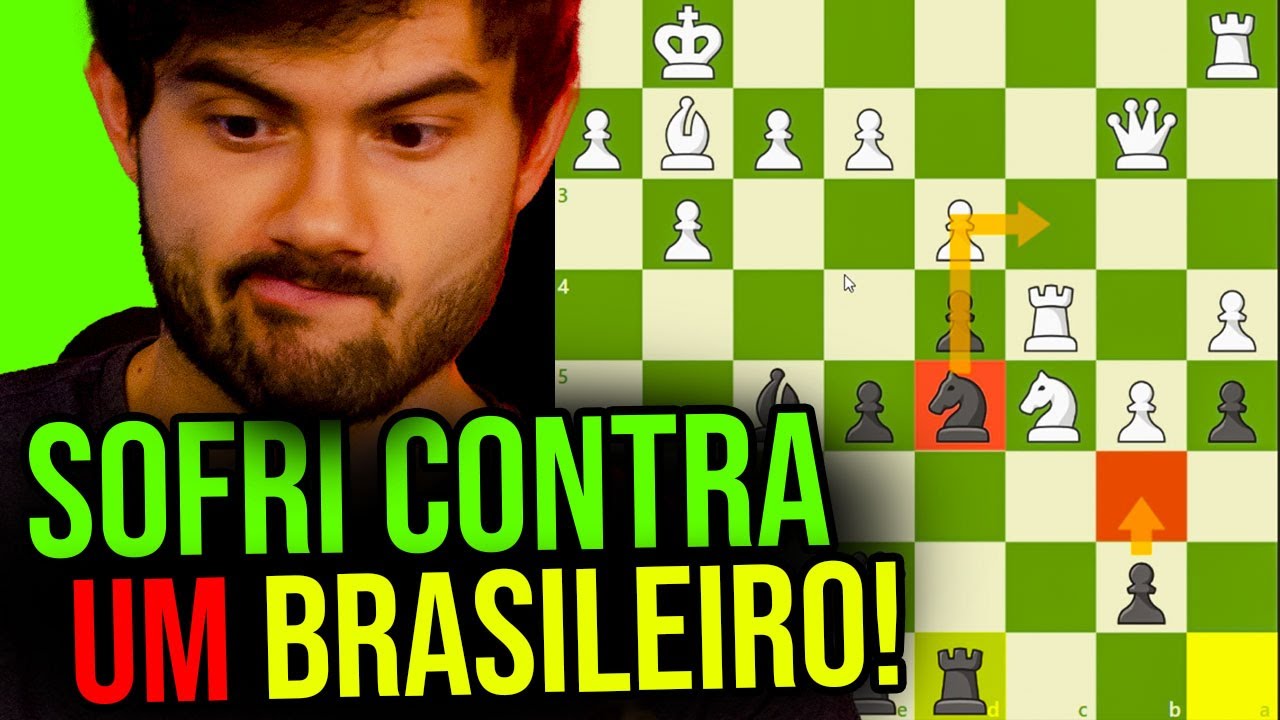 Um BRASILEIRO me fez sofrer demais nesse final!! Rumo ao Top 1 do Brasil Xadrez