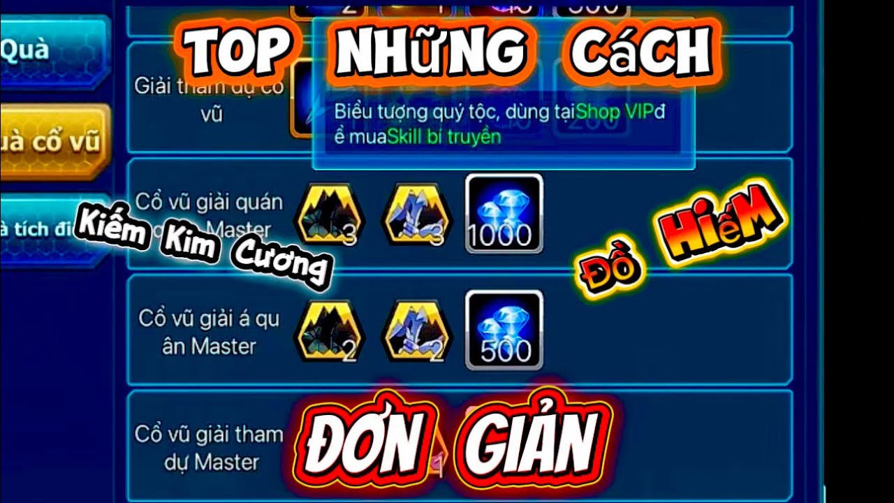 Poke Đại Chiến | Những Cách Kiếm Kim Cương Đơn Giản 