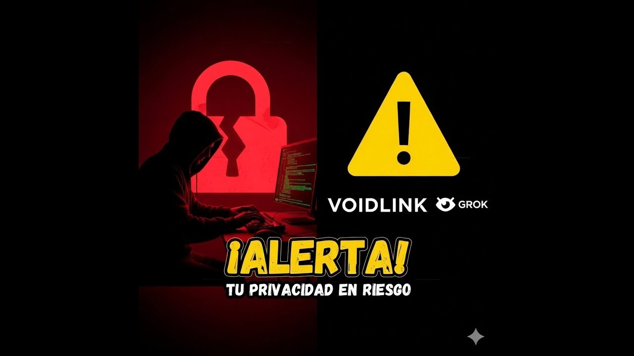 ¡ALERTA! Tu privacidad en riesgo por culpa de la IA (Grok, VoidLink y más)
