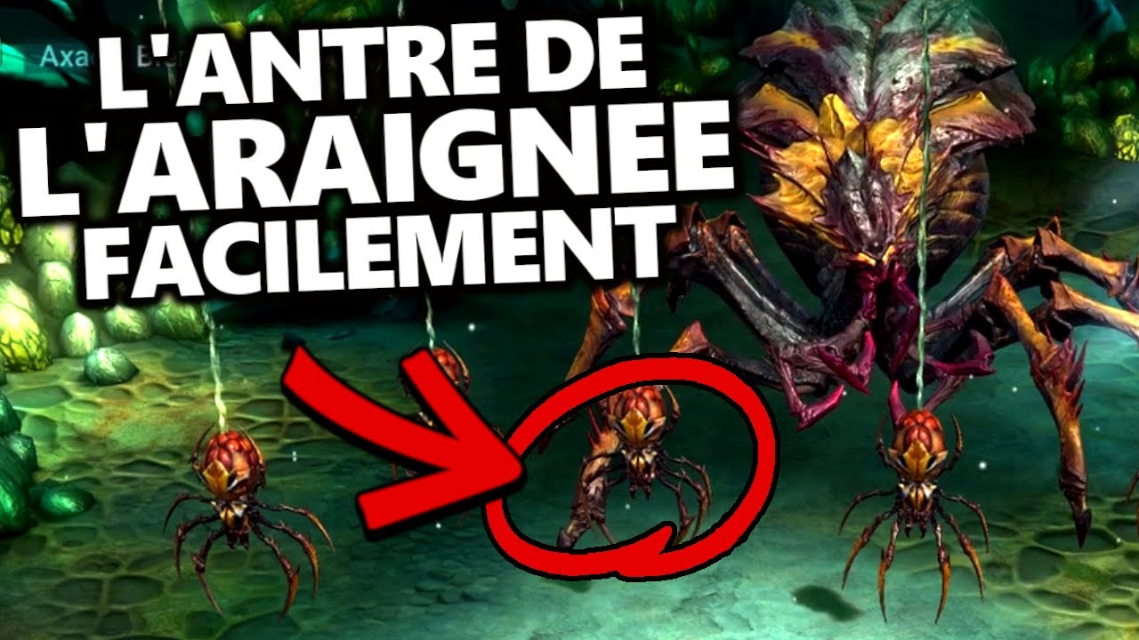 GUIDE : RÉUSSIR FACILEMENT L'ANTRE DE L’ARAIGNÉE EN ANALYSANT LE COMBAT || Raid Shadow Legend