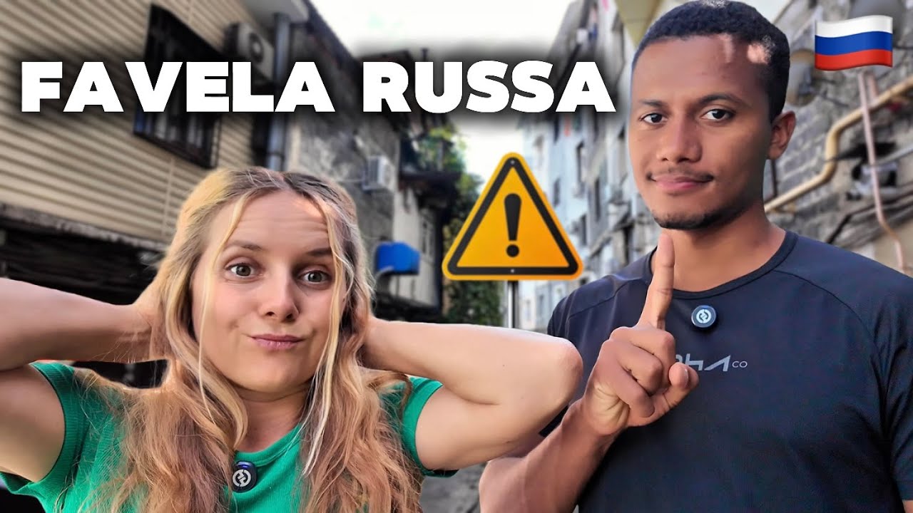 🇷🇺 COMO É UMA FAVELA NA RÚSSIA