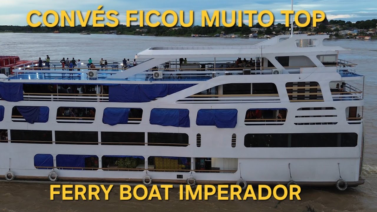 SAIDA DA FERRY BOAT IMPERADOR COM MOTOR V12 1200 HP YANMAR💪,