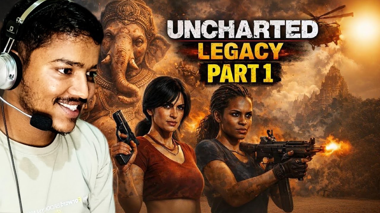 Uncharted Legacy of Thieves Collection | Part 1 Gameplay in Hindi 🎮 | 