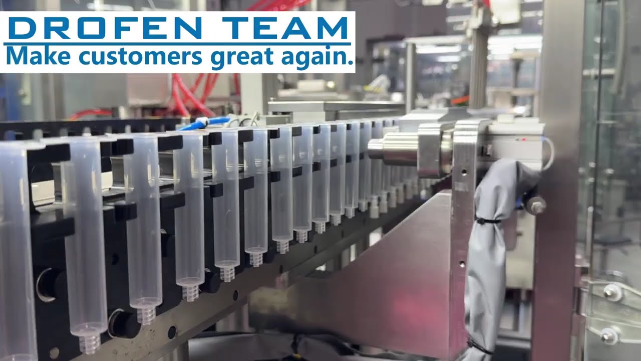 Automatic Plastic Syringe Filling Machine | High-Speed PFS Production | DROFEN MACHINERY
