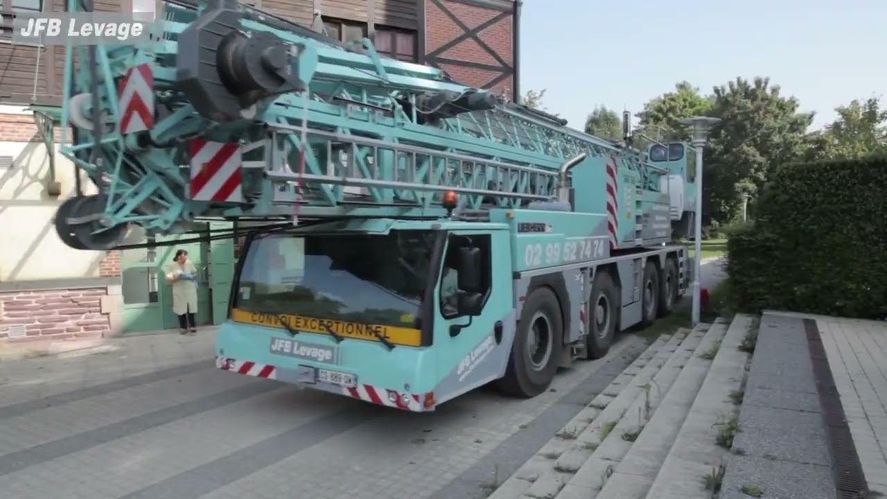 Grues mobiles - Manutention - Déménagement d'entreprise