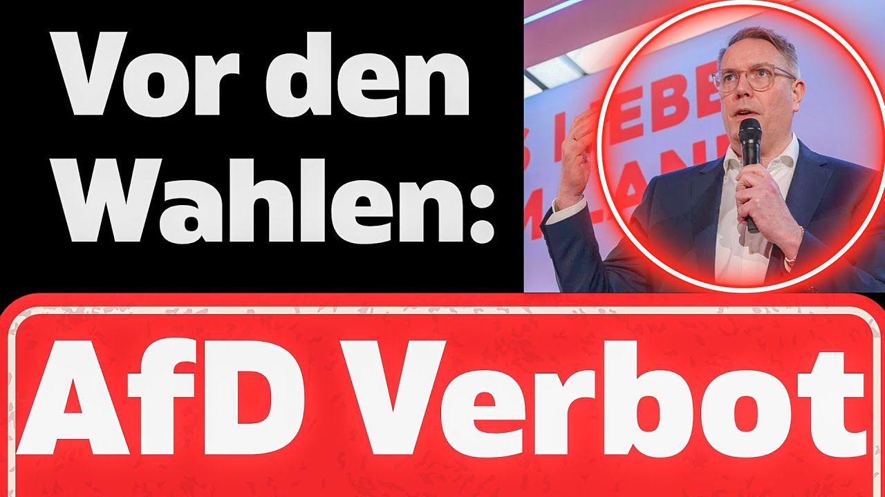 AfD-Verbot? Schweitzers Panik-Show! (Kein Scherz)