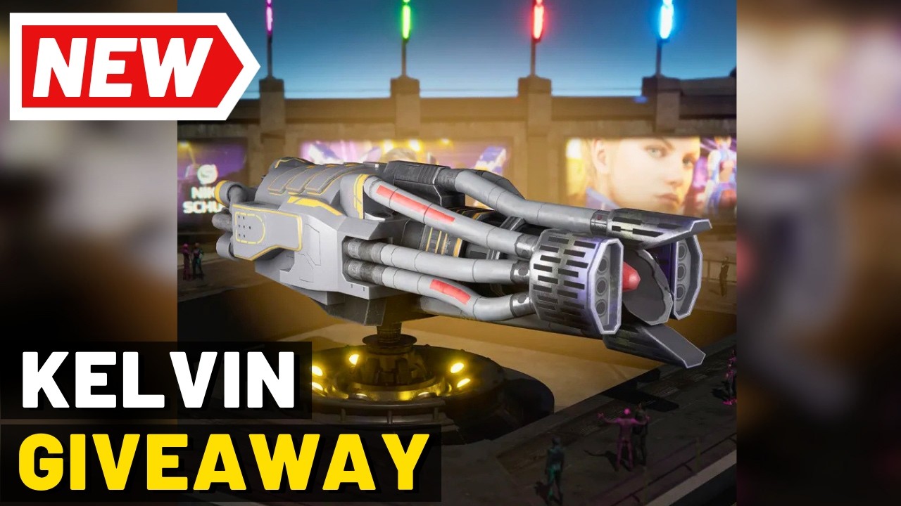 Kelvin Weapon Giveaway - War Robots #WRWinKelvin