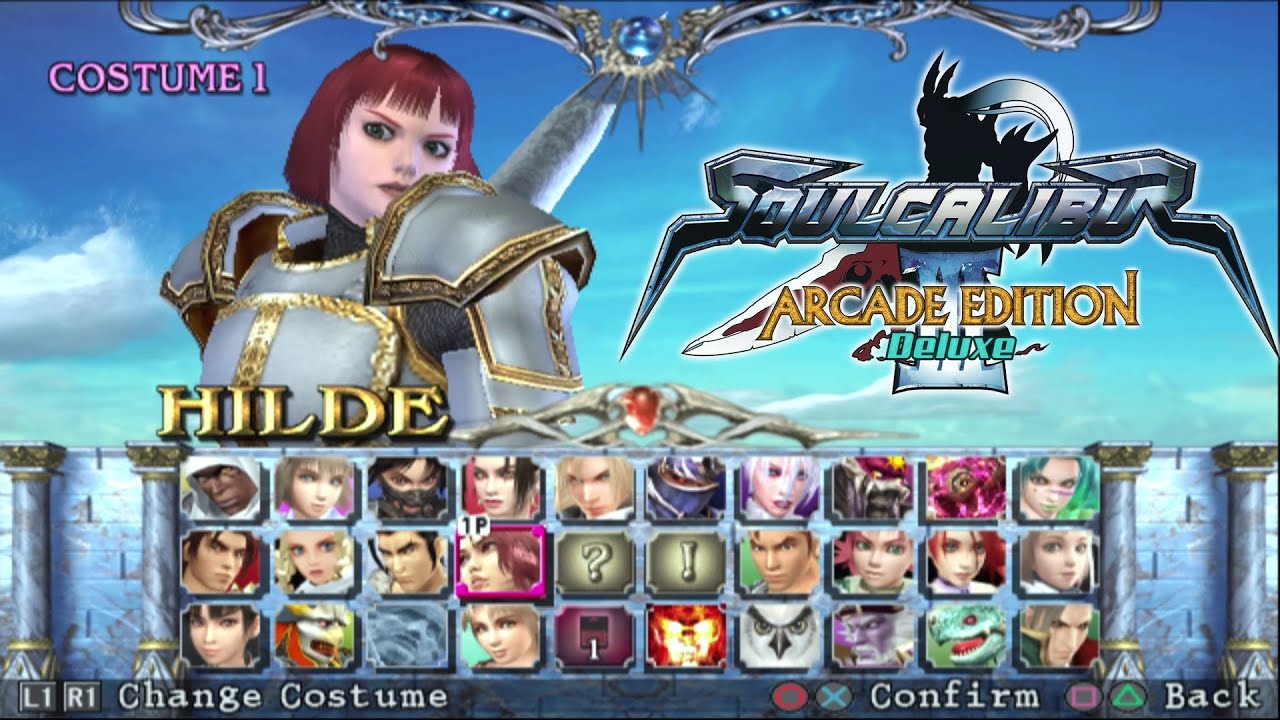 SoulCalibur III Arcade Edition Deluxe 1.21 - All Main Characters