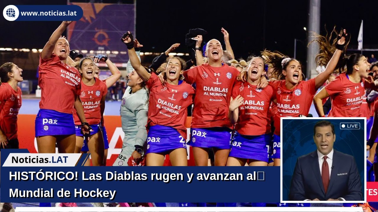 &iexcl;HIST&Oacute;RICO! Las Diablas rugen y avanzan al Mundial de Hockey