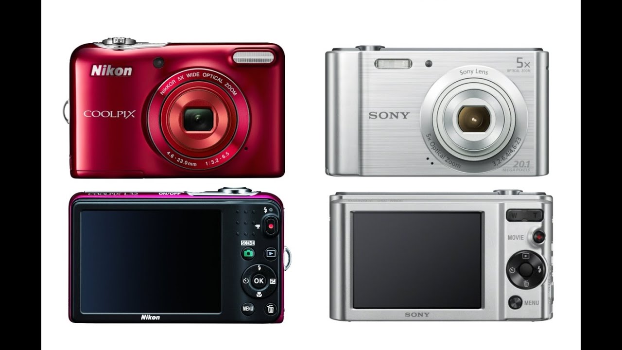 Nikon L32 vs Sony W800