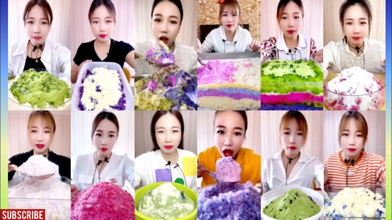 REQUESTED VIDEO | ASMR QIAN POWDERED ICE EATING #39