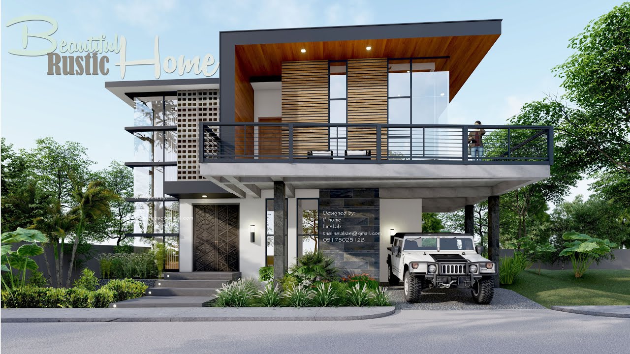 2-Storey Residence (250sqm Lot) - Beautiful Home -House Design