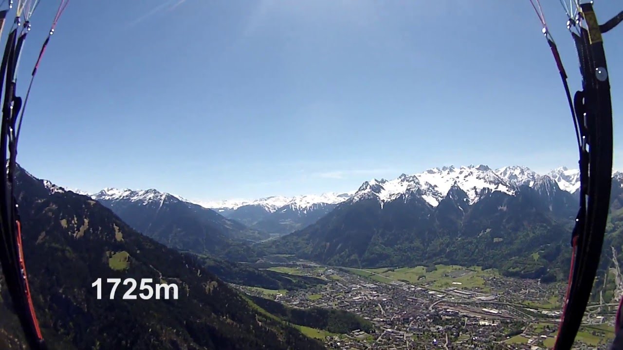 Gleitschirm fliegen in Schnifis/Vorarlberg 06.05.2016