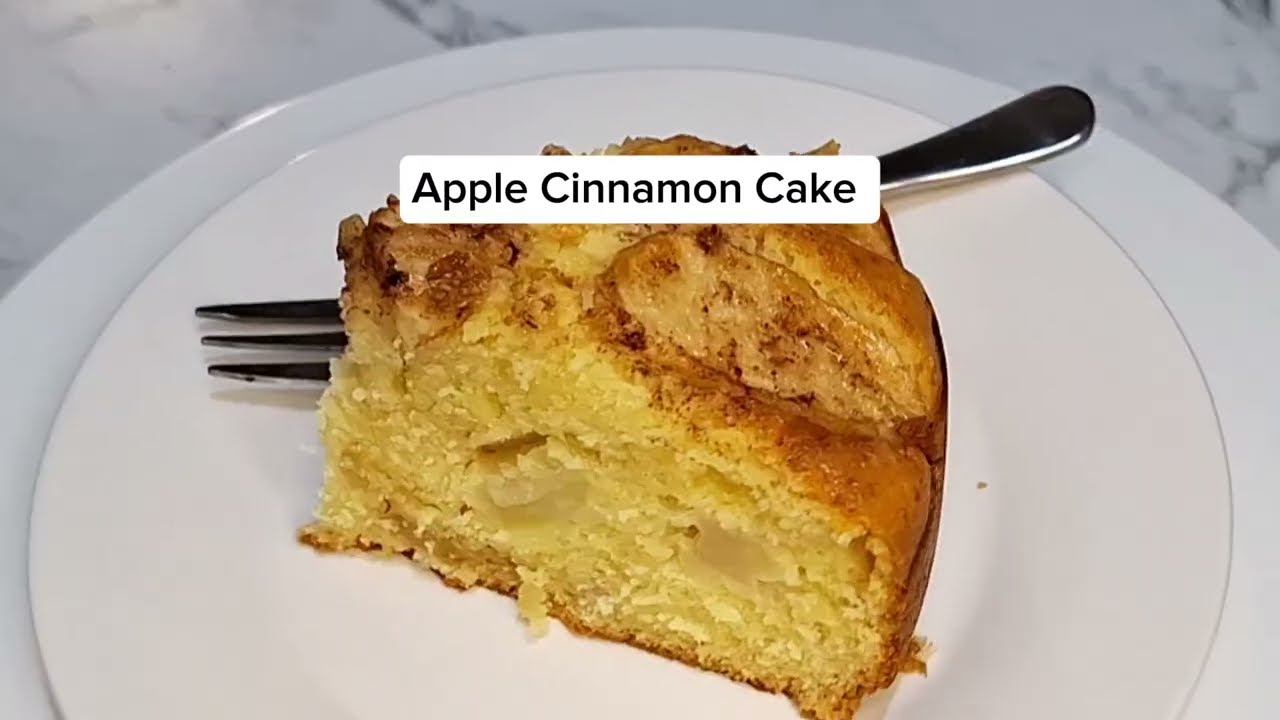 Apple Cinnamon Cake is perfectly good for teatime and snacks. So delicious 😋