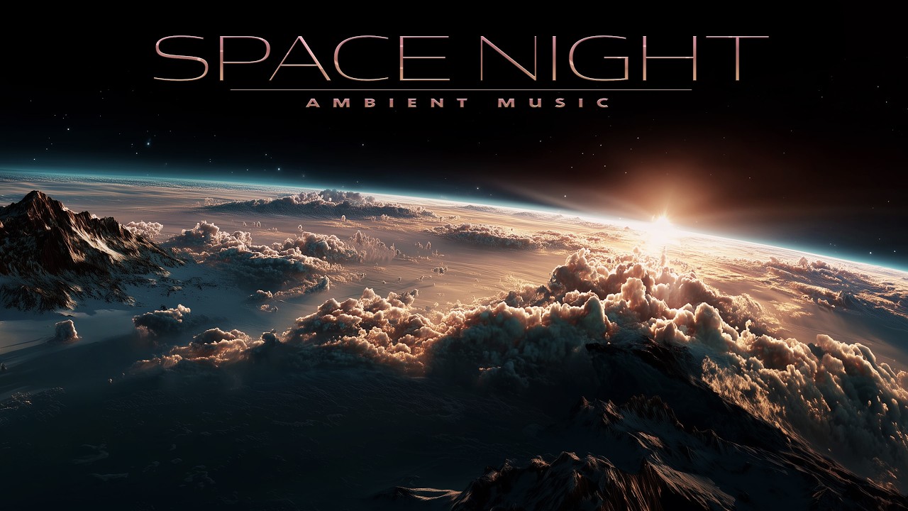 NO ADS | Space Night | Calming Space Music for Meditation & Relaxation