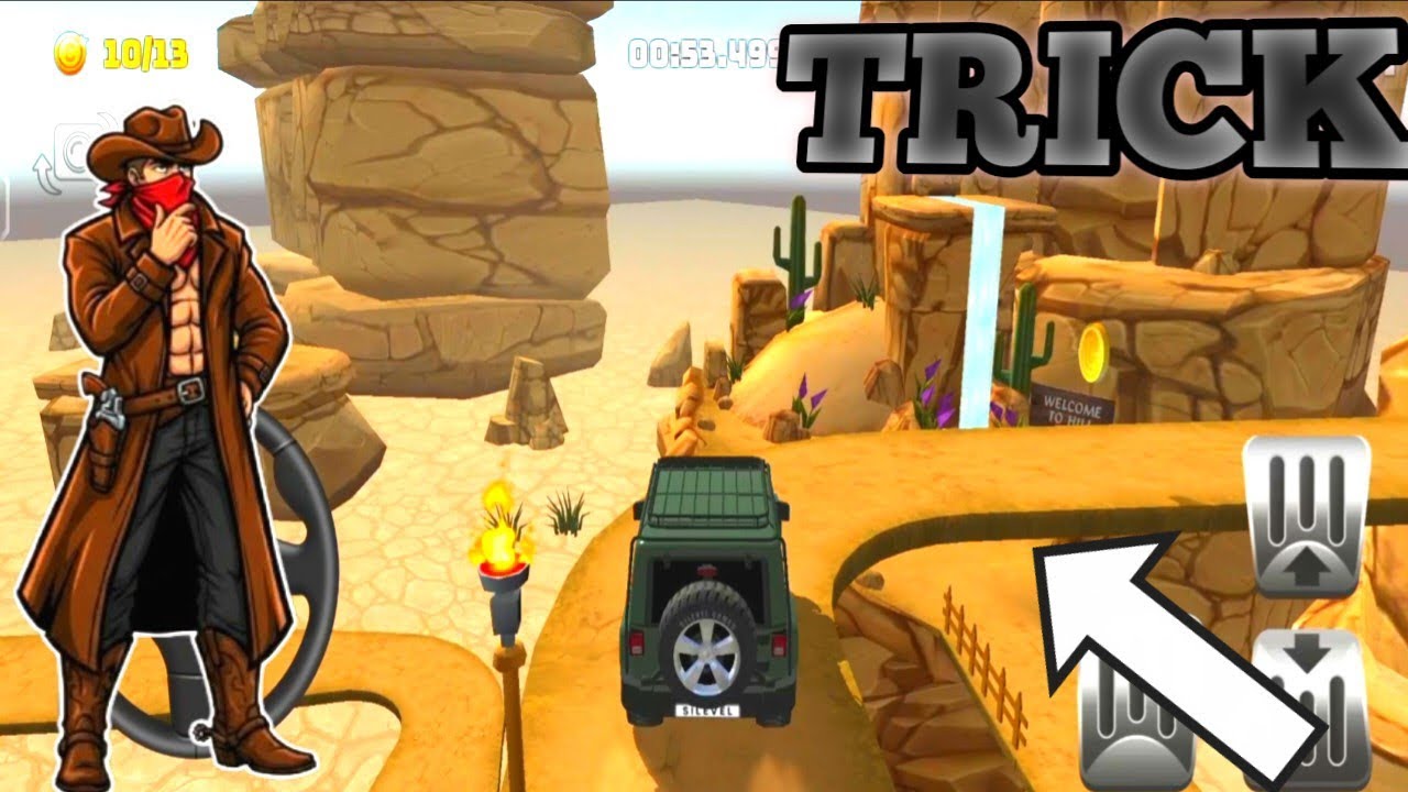 I AM UNLOCKED THIS GAME LEVEL NEW TRICK / car game / Mountain Climb 4x4