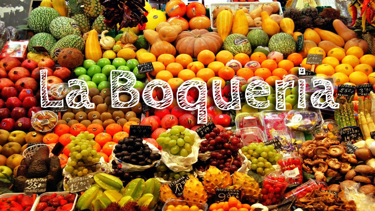 La Boqueria Market in Barcelona