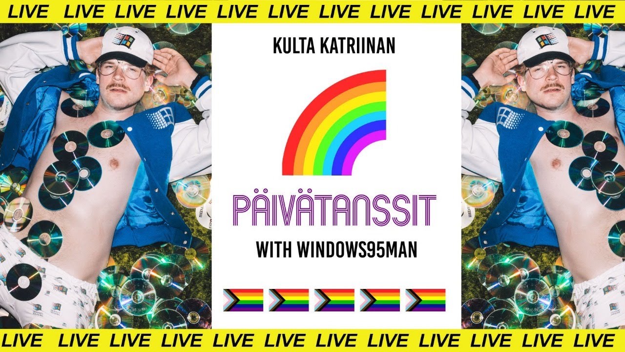 Kulta Katriinan Sateenkaaripäivätanssit with Windows95Man