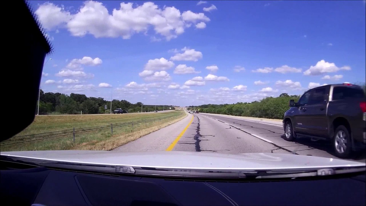 Time-Lapse: Driving from west side of Texas to Sugar Land on Interstate 10