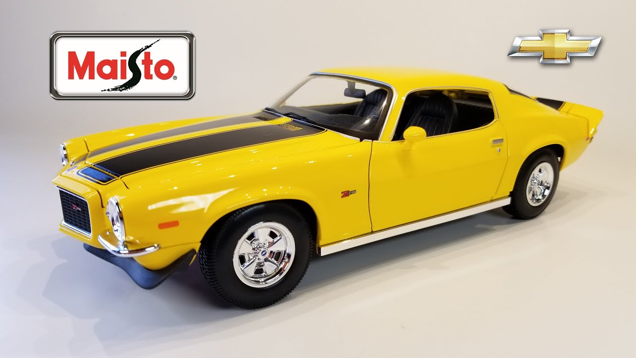 Maisto 1/18 Scale 1971 Chevrolet Camaro | Diecast Model Car
