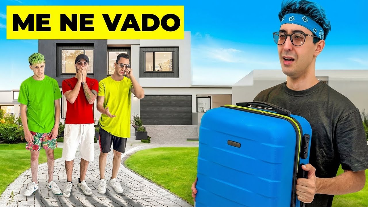 SCHERZO ME NE VADO dalla STREAM HOUSE ! (non l'ha presa bene)