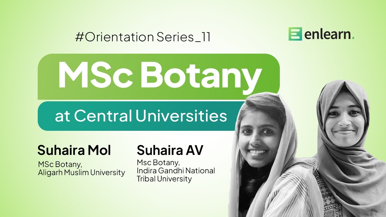 ORIENTATION SESSION 11 | MSc Botany