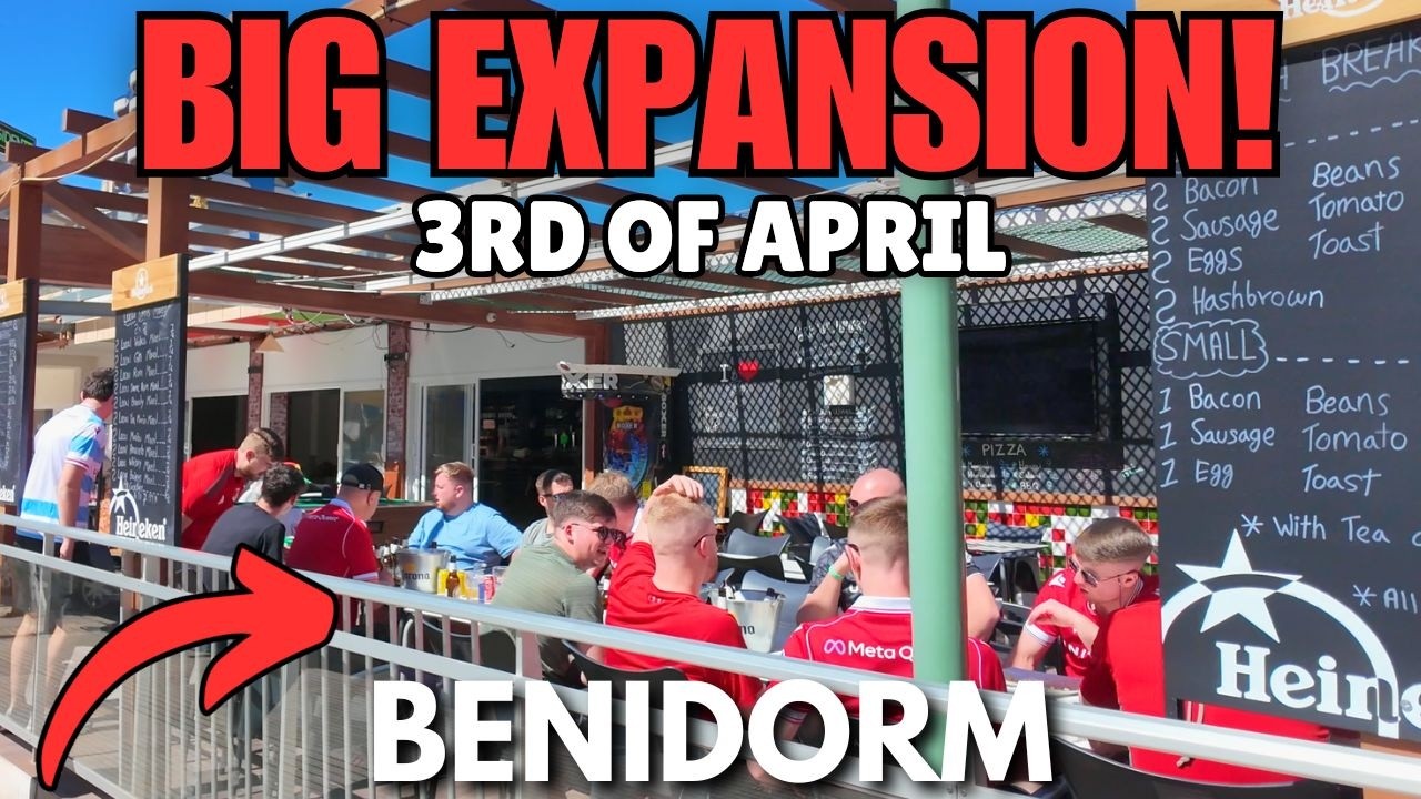 Benidorm - BIG Red Corner Bar Expansion & HIDDEN Nearby Bars! 😲🍺